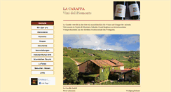 Desktop Screenshot of lacaraffa.com